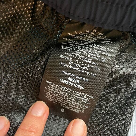 Hurley Phantom Cannonball 17" Volley Shorts - Unity Blue 2 Size S - Picture 5 of 7